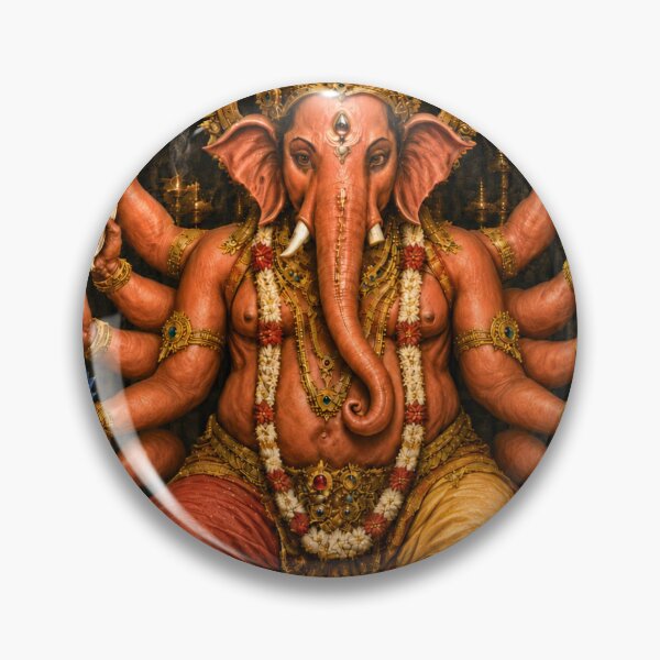 Item preview, 32 Forms of Lord Ganesha - Uddanda Ganapati – Enforcer of Dharma designed and sold by Homyar.