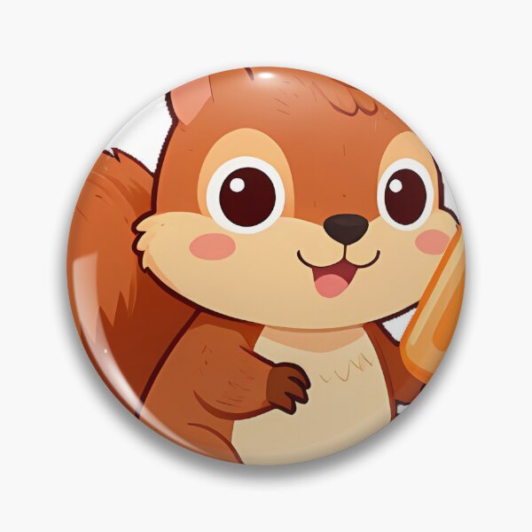 Item preview, Cute Squirrel with Popsicle designed and sold by pumsquare.