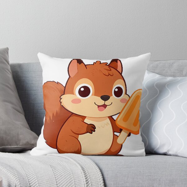 Item preview, Cute Squirrel with Popsicle designed and sold by pumsquare.