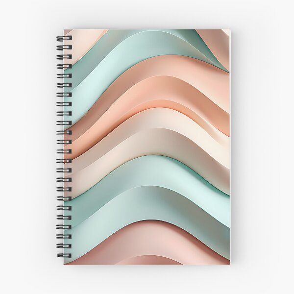 Item preview, Cozy Pastel Liquid Wave Abstract Pattern designed and sold by CuteSlothWorld.