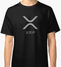 GRAY XRP RIPPLE NEW LOGO Classic T-Shirt