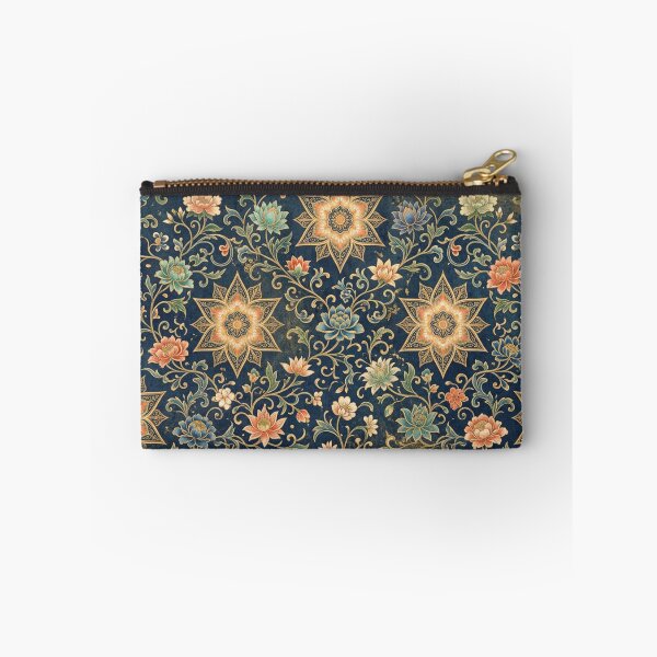 Item preview, Golden floral mandala splendor designed and sold by Sigtrix.
