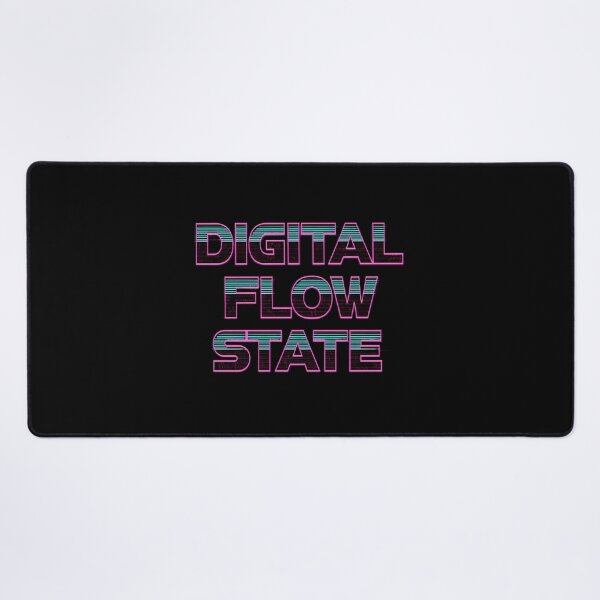 Item preview, Digital Flow State Retro Neon 80s Arcade Cyberpunk Aesthetic designed and sold by Larams Studio.