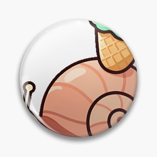 Item preview, Cute Snail with Ice Cream Cone designed and sold by pumsquare.