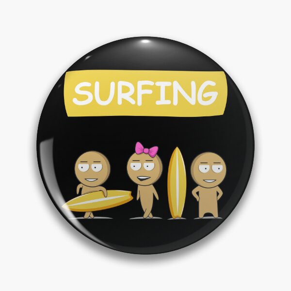 Item preview, Surfing The Ultimate Adventure for Beach and Wave Lovers designed and sold by MalwasBasket.