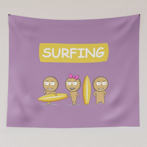 Item preview, Surfing The Ultimate Adventure for Beach and Wave Lovers designed and sold by MalwasBasket.