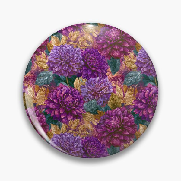 Item preview, Exotic Dahlias  - Birthday Flower Pattern  - Gifts For Dad designed and sold by RoyalStarsPatts.