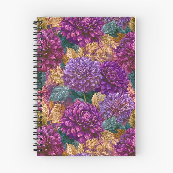 Item preview, Exotic Dahlias  - Birthday Flower Pattern  - Gifts For Dad designed and sold by RoyalStarsPatts.