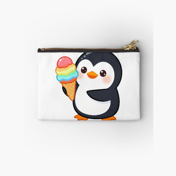 Item preview, Cute Penguin with Ice Cream Cone designed and sold by pumsquare.