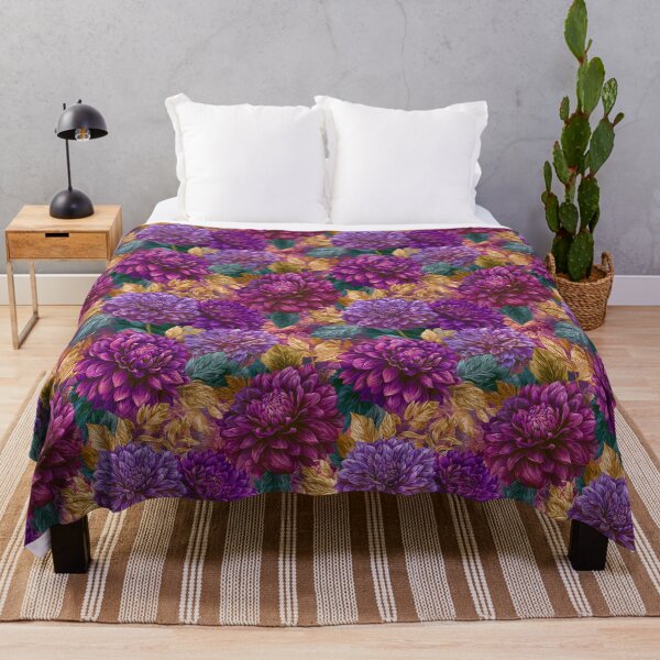 Item preview, Exotic Dahlias - Birthday Flower Pattern - Gifts For Dad designed and sold by RoyalStarsPatts.