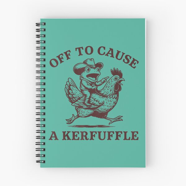 Item preview, Off to Cause A Kerfuffle Frog designed and sold by FrankIsabel.