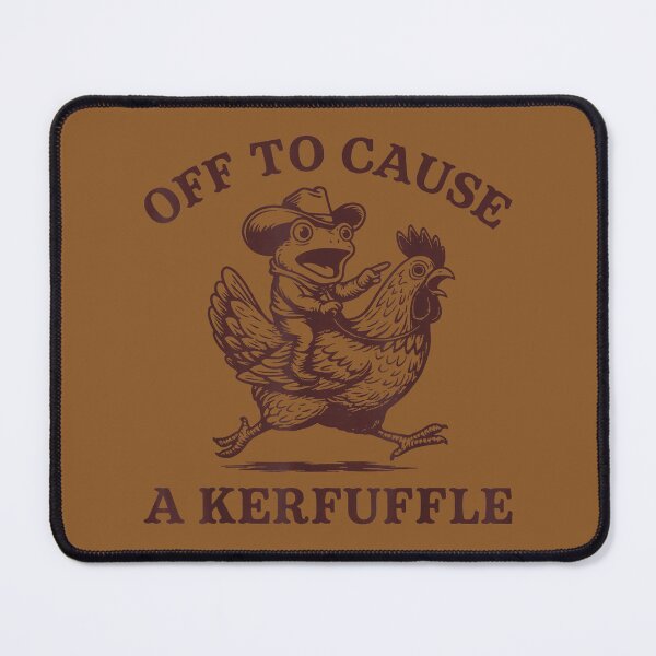 Item preview, Off to Cause A Kerfuffle Frog designed and sold by FrankIsabel.