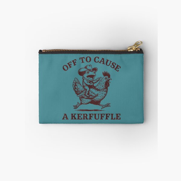 Item preview, Off to Cause A Kerfuffle Frog designed and sold by FrankIsabel.