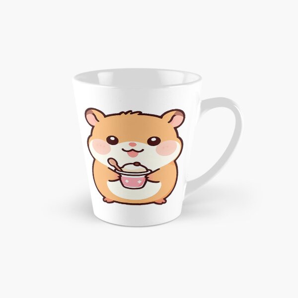 Item preview, Cute Hamster with Mini Ice Cream designed and sold by pumsquare.