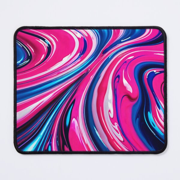 Artikelvorschau, Luxuriöse Handyhülle aus neonpinkblauem Fluid-Marmor-Kunstwerk entworfen und verkauft von CuteSlothWorld.
