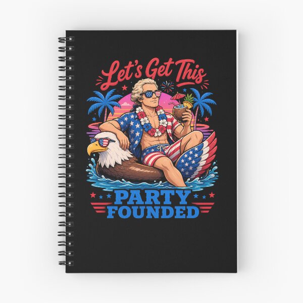 Item preview, Let's Get This Party Founded Alexander Hamilton 4th Of July Gear designed and sold by DynamicDesign.