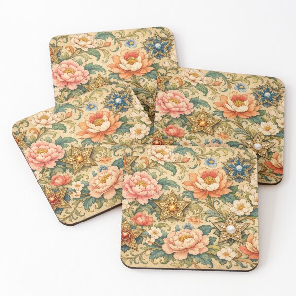 Item preview, Floral magic for fabric designed and sold by Sigtrix.