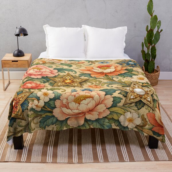 Item preview, Floral magic for fabric designed and sold by Sigtrix.