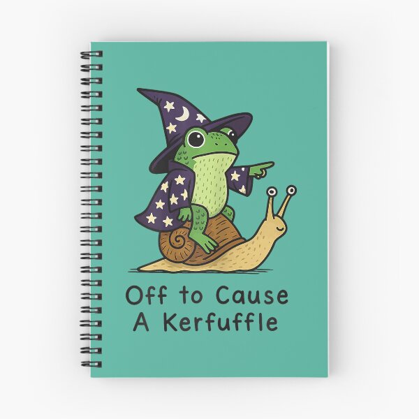 Item preview, Off to Cause A Kerfuffle Frog designed and sold by FrankIsabel.