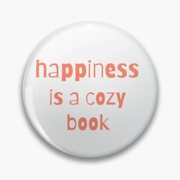 Item preview, HAPPINESS IS A COZY BOOK ART FOR BOOK LOVERS. designed and sold by ZANU creativity.