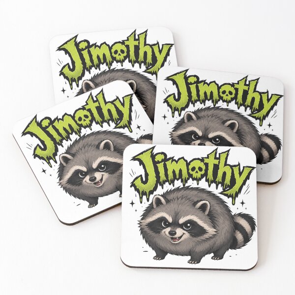 Item preview, Jimothy the Raccoon designed and sold by Sonic Nova Studios.