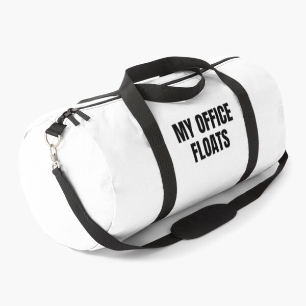 Item preview, My Office Floats (Black) designed and sold by ShipCrewNation.