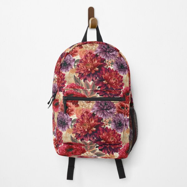 Item preview, Vibrant Dahlias Floral - Hawaiian Flower Pattern - Gifts For Girlfriend designed and sold by RoyalStarsPatts.