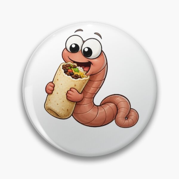 Item preview, worm burrito designed and sold by Gokuxtreme.