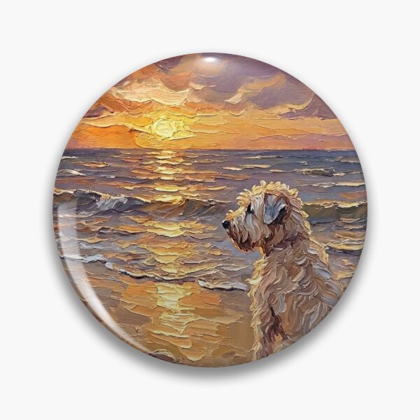Item preview, Beach Days - Wheaten Terrier designed and sold by AjaTrier.