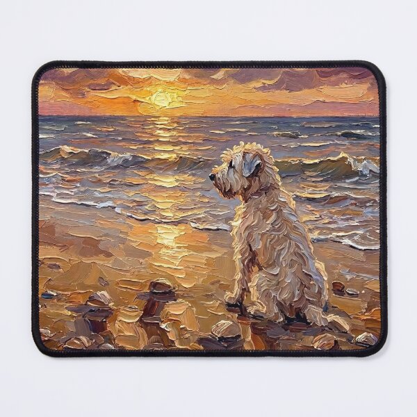 Item preview, Beach Days - Wheaten Terrier designed and sold by AjaTrier.