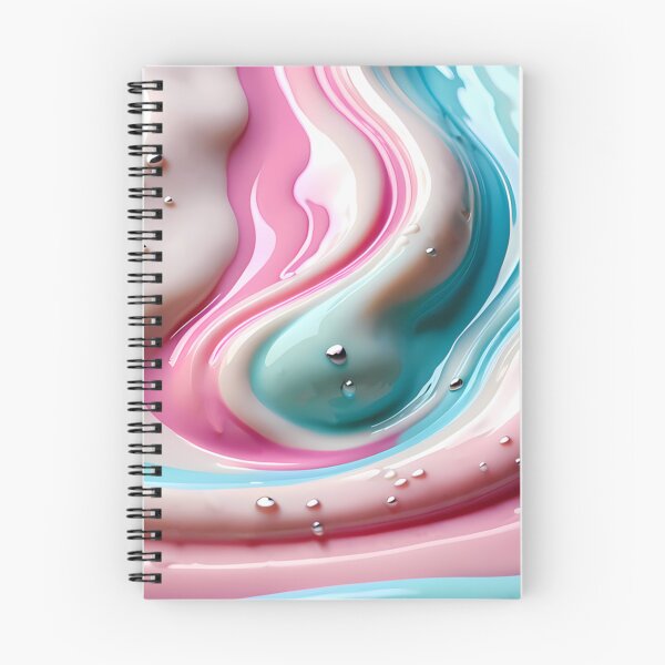 Item preview, Pastel Liquid Swirl Abstract Art designed and sold by CuteSlothWorld.