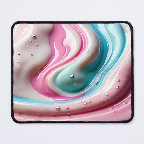 Item preview, Pastel Liquid Swirl Abstract Art designed and sold by CuteSlothWorld.