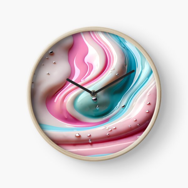 Item preview, Pastel Liquid Swirl Abstract Art designed and sold by CuteSlothWorld.