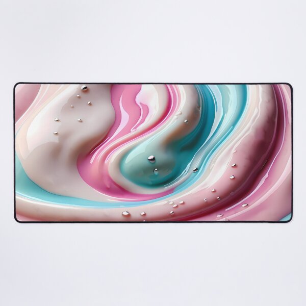 Item preview, Pastel Liquid Swirl Abstract Art designed and sold by CuteSlothWorld.