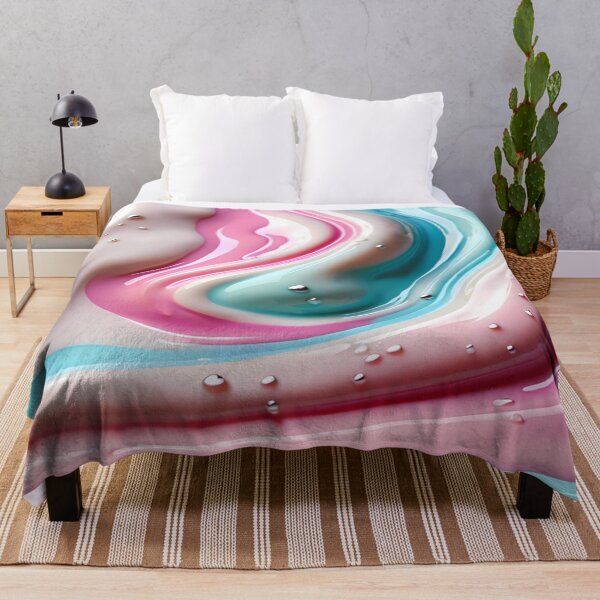 Item preview, Pastel Liquid Swirl Abstract Art designed and sold by CuteSlothWorld.