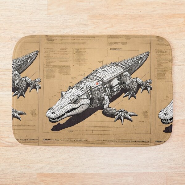 Aperçu de l'œuvre Robot Alligator 4 Spécifications créée et vendue par FeatheredWolf.