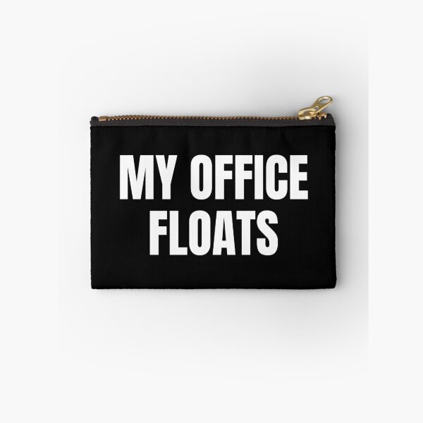 Item preview, My Office Floats (White) designed and sold by ShipCrewNation.