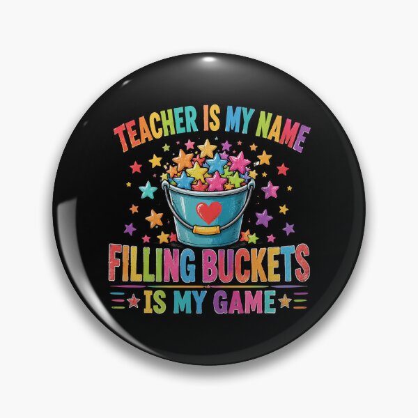Item preview, Elementary Teacher Bucket Filler designed and sold by OlakunleOloroz.