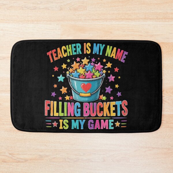 Item preview, Elementary Teacher Bucket Filler designed and sold by OlakunleOloroz.