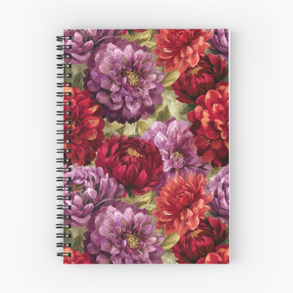 Item preview, Graceful Dahlias Floral - Hawaiian Flower Pattern  - Gifts For Girls designed and sold by RoyalStarsPatts.