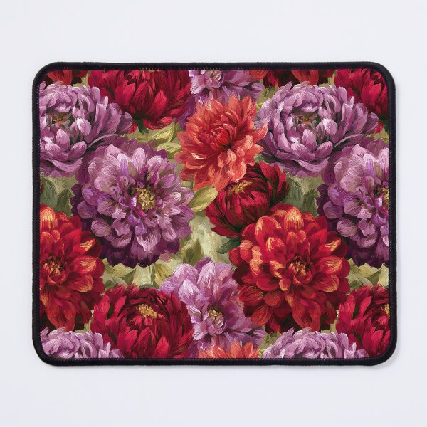 Item preview, Graceful Dahlias Floral - Hawaiian Flower Pattern - Gifts For Girls designed and sold by RoyalStarsPatts.