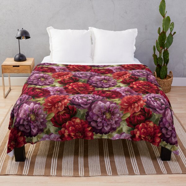 Item preview, Graceful Dahlias Floral - Hawaiian Flower Pattern - Gifts For Girls designed and sold by RoyalStarsPatts.