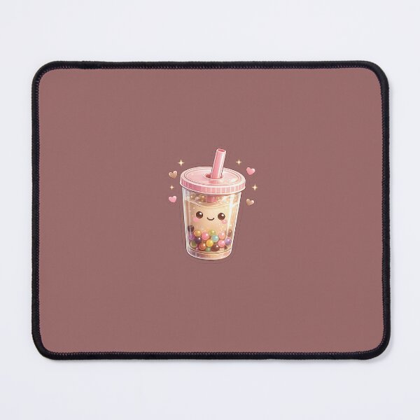 Item preview, Cute Kawaii Boba Milk Tea Sticker designed and sold by PawsAndpetalstudio.