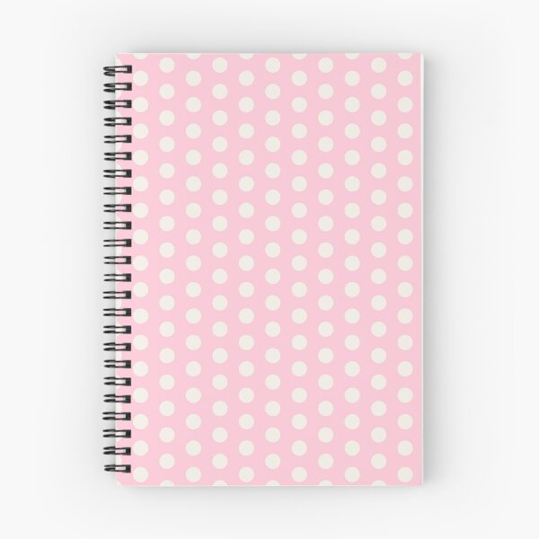 Item preview, White Ivory Dot Strawberry Milk Pink Background designed and sold by GemsAnatomy.
