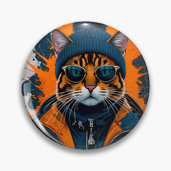 Item preview, Cool Streetwear Cat Wild Rhythm designed and sold by Structure-Blue.