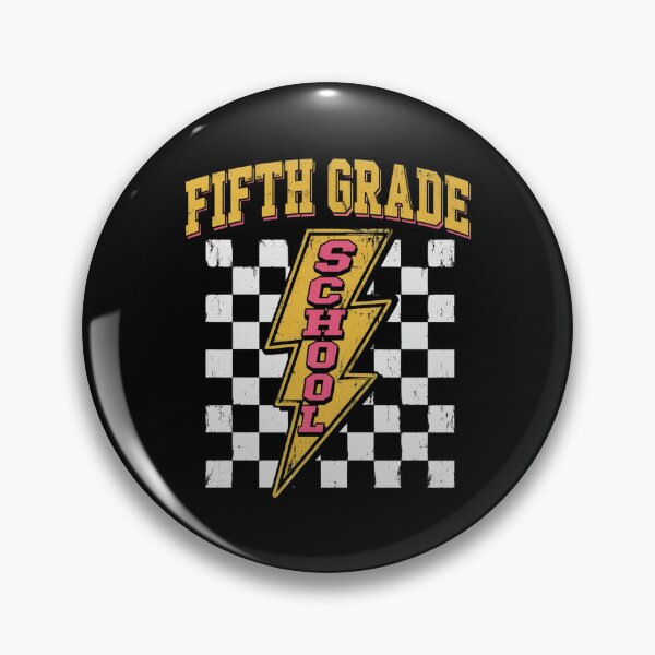 Item preview, Fifth Grade Lighting Bolt Pencil Retro 5th Grade Teacher designed and sold by OlakunleOloroz.