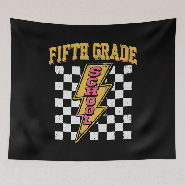 Item preview, Fifth Grade Lighting Bolt Pencil Retro 5th Grade Teacher designed and sold by OlakunleOloroz.