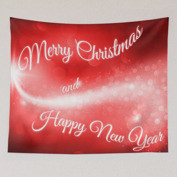 Item preview, Magic Red Merry Christmas and Happy New Year designed and sold by GraffiTimi.