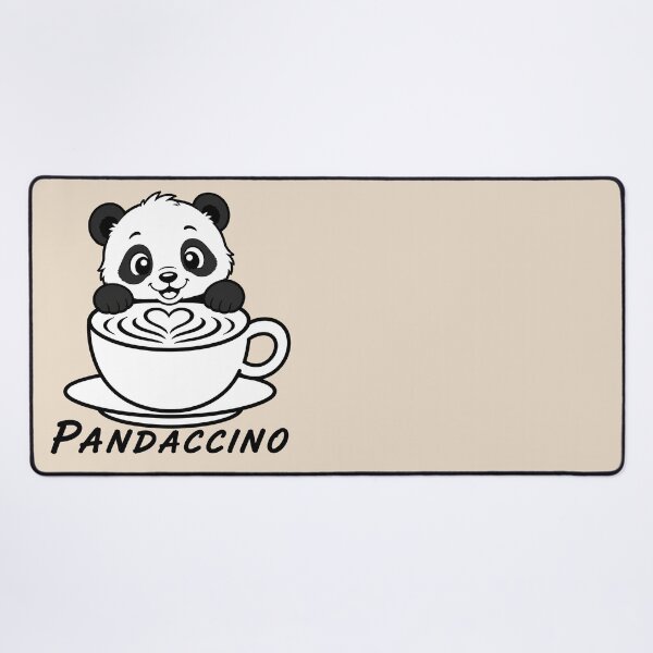 Item preview, ☕ BREWED BEASTIES COLLECTION ☕ - WOODLAND FRIENDS - Pandaccino designed and sold by WheelieGdArt.
