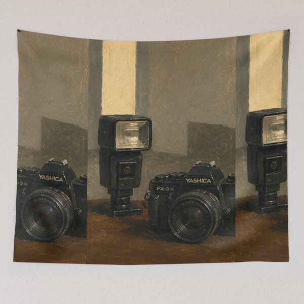 Item preview, "After the Flash" – Vintage Yashica Camera Art designed and sold by Moodzu.